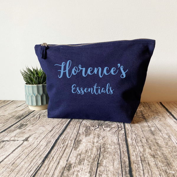 Personalised Baby Changing Nappy Pouch