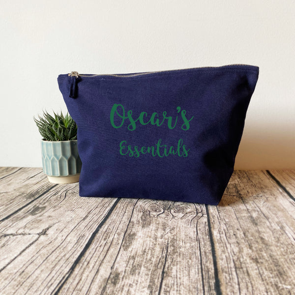 Personalised Baby Changing Nappy Pouch