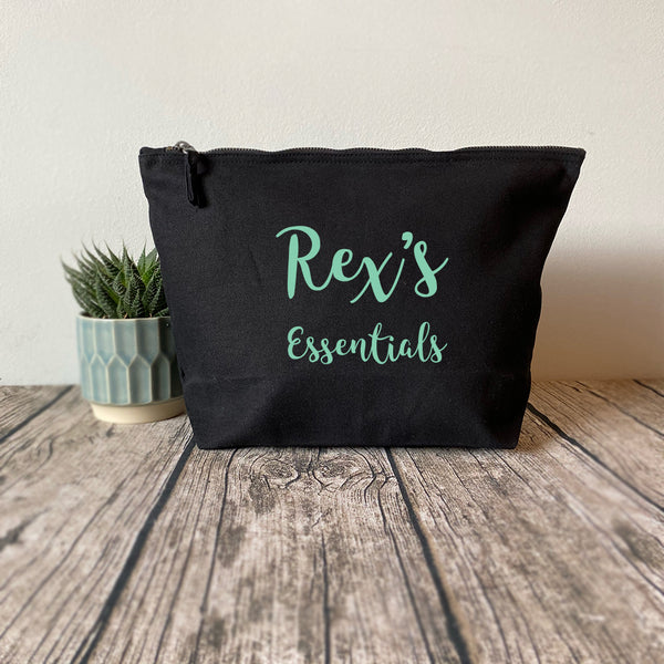 Personalised Baby Changing Nappy Pouch
