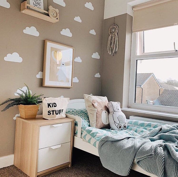 Set of Clouds Wall Stickers