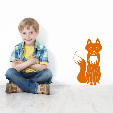 Fox Vinyl Wall Sticker