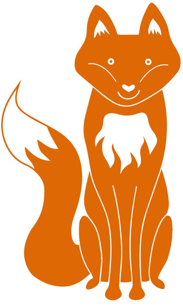 Fox Vinyl Wall Sticker