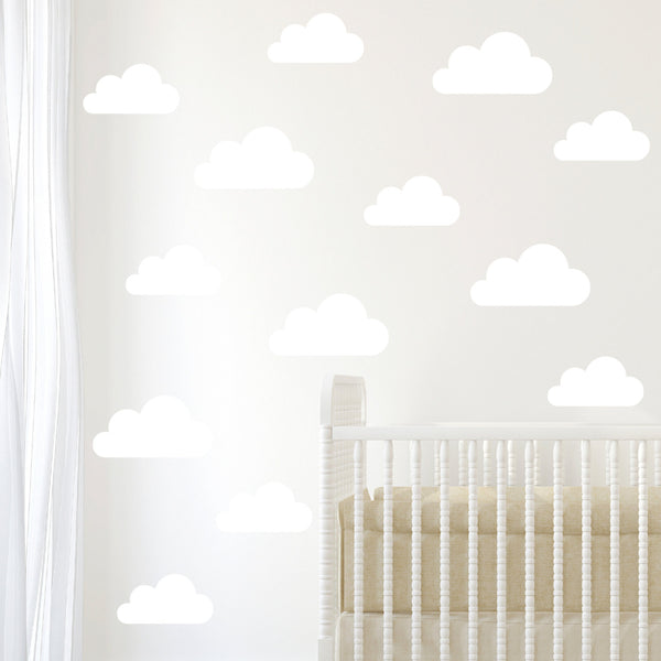 Set of Clouds Wall Stickers