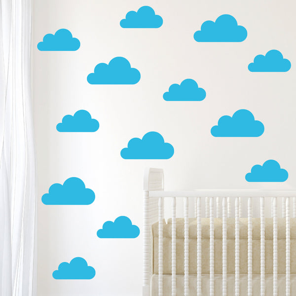 Set of Clouds Wall Stickers