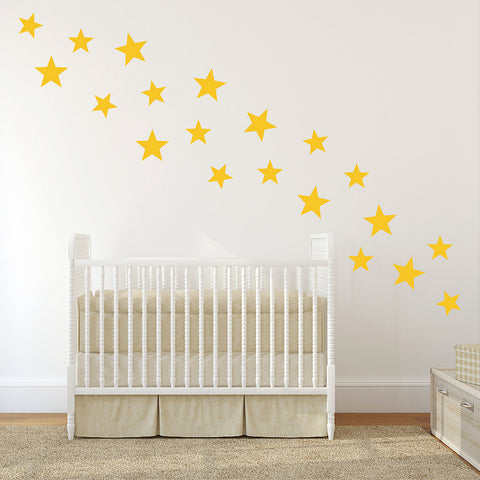 Star Wall Decals - Set of Stars Wall Stickers